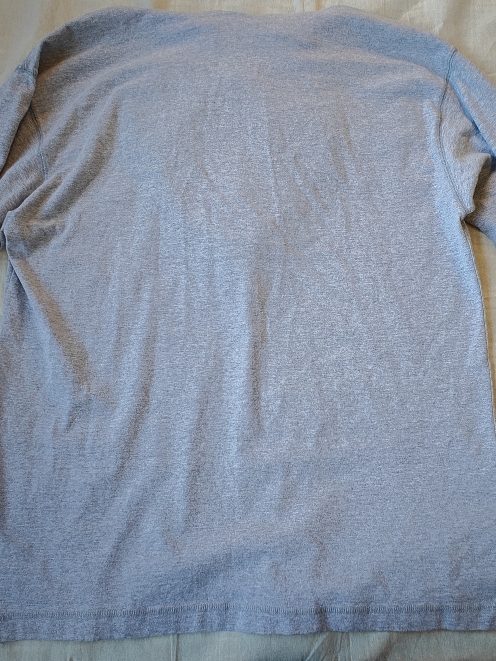 Levi's Vintage Light Gray Hoodie with Red & Navy Logo Details - Picture 5 of 8